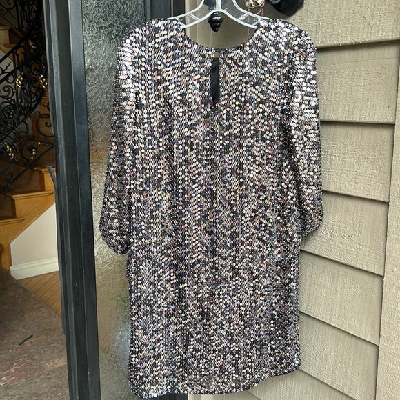 Size S Parker mini dress wth sequins - Picture 3 of 4